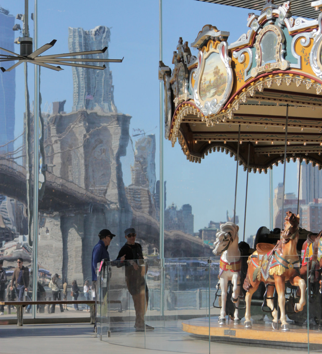 Jane's Carousel & Empire Fulton Ferry Boardwalk, DUMBO