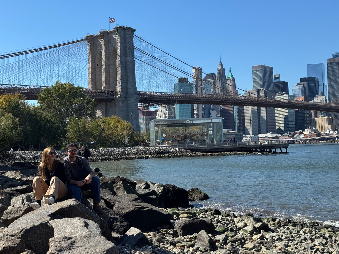Pebble Beach & Main Street Park, DUMBO